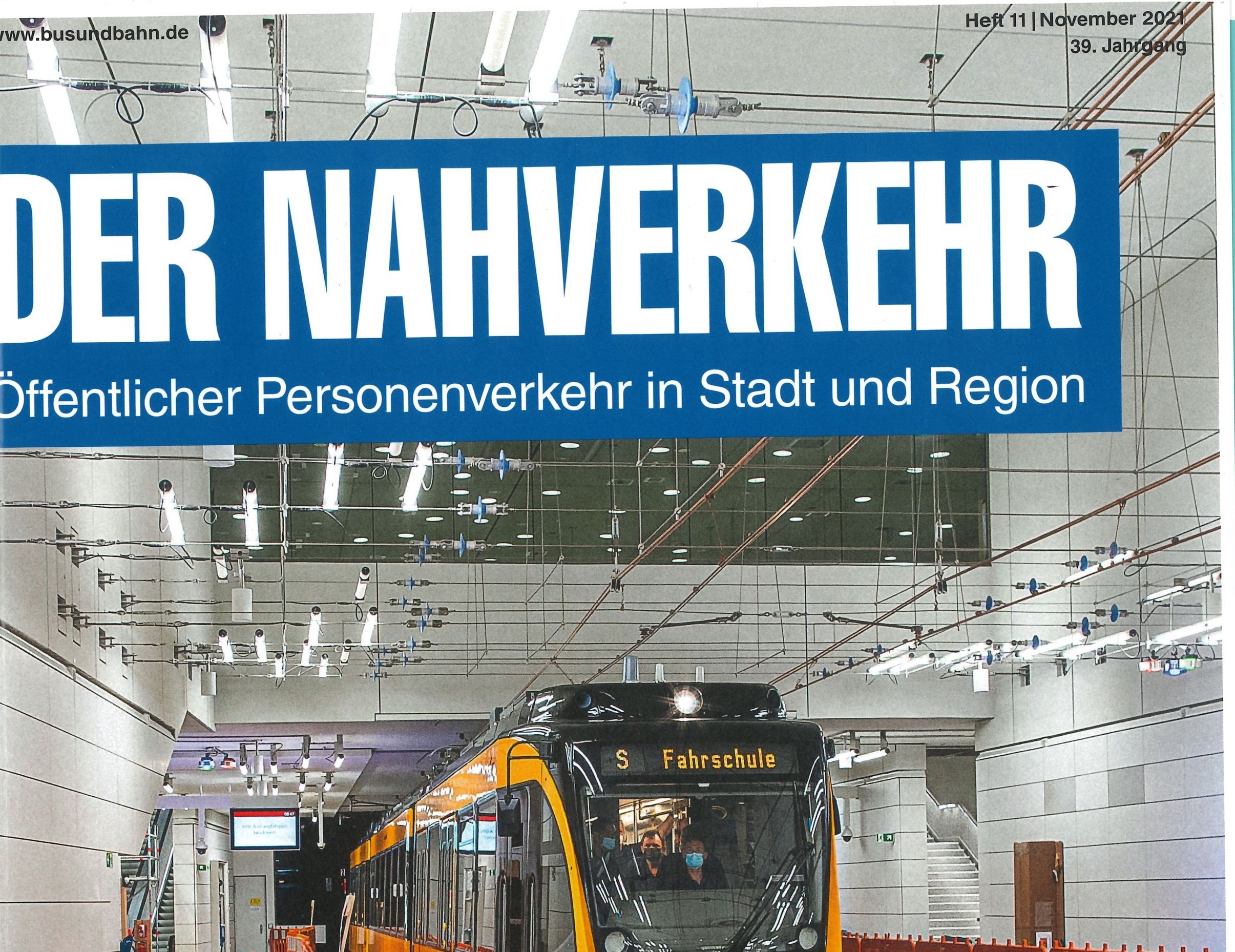 Cover der Nahverkehr 11_2021_